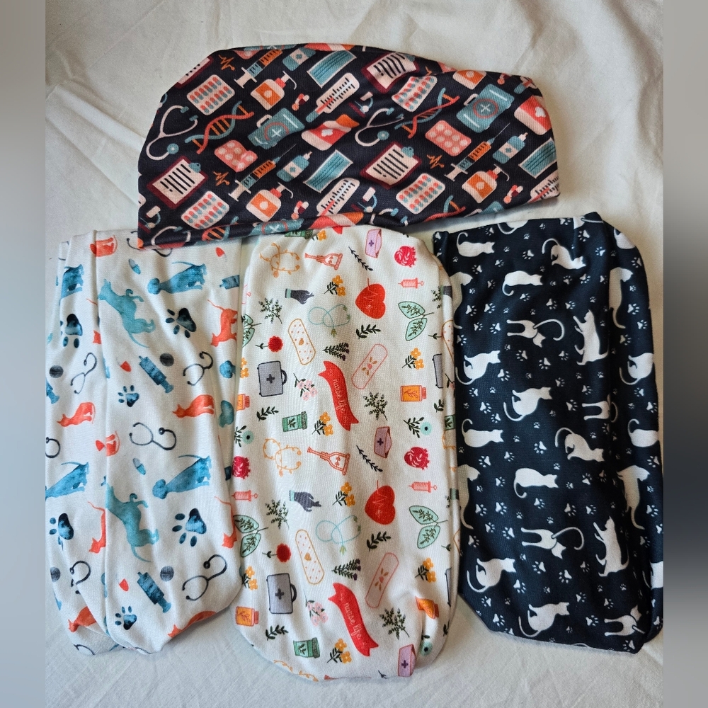 Nurse/Veterinarian Headbands 4pck